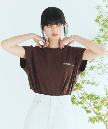 BASIC LOGO FRENCH SLEEVE TEE 基礎款Logo法式袖T恤