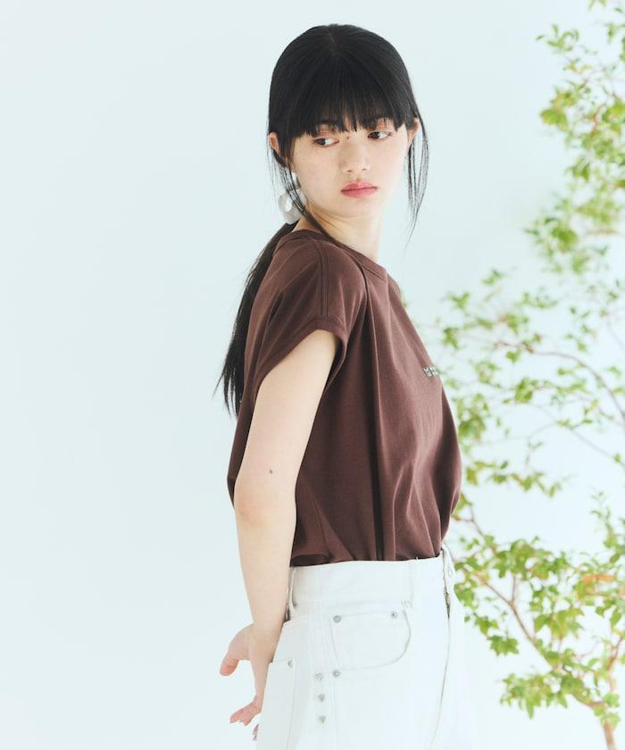 BASIC LOGO FRENCH SLEEVE TEE 基礎款Logo法式袖T恤