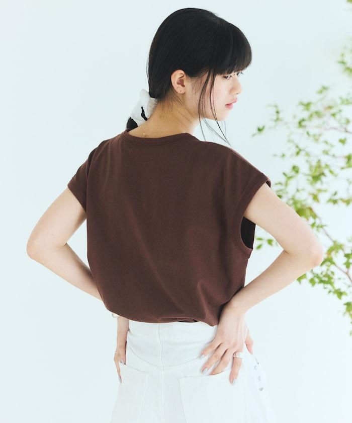BASIC LOGO FRENCH SLEEVE TEE 基礎款Logo法式袖T恤
