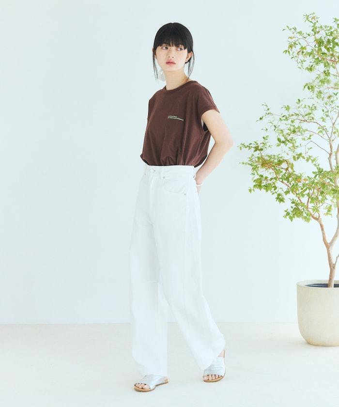 BASIC LOGO FRENCH SLEEVE TEE 基礎款Logo法式袖T恤