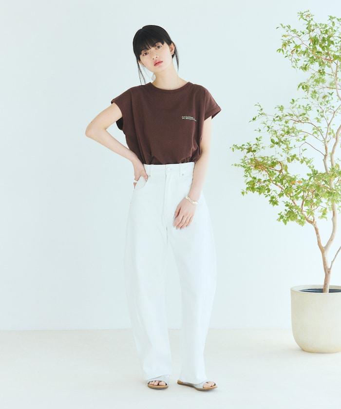 BASIC LOGO FRENCH SLEEVE TEE 基礎款Logo法式袖T恤