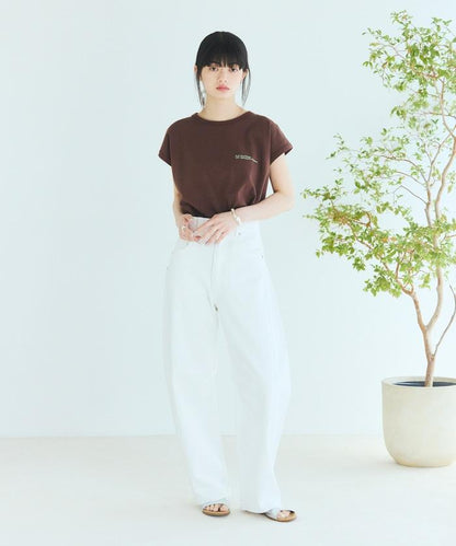 BASIC LOGO FRENCH SLEEVE TEE 基礎款Logo法式袖T恤