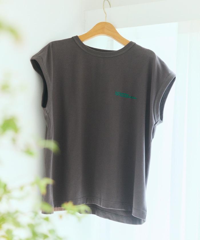BASIC LOGO FRENCH SLEEVE TEE 基礎款Logo法式袖T恤