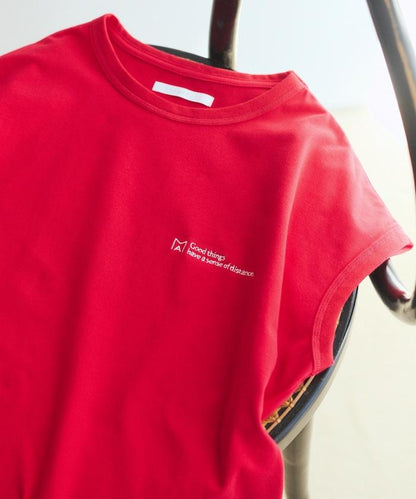 BASIC LOGO FRENCH SLEEVE TEE 基礎款Logo法式袖T恤