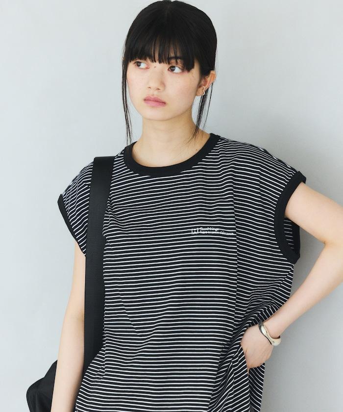 細條紋 法式袖 PIN BORDER FRENCH SLEEVE TEE T恤