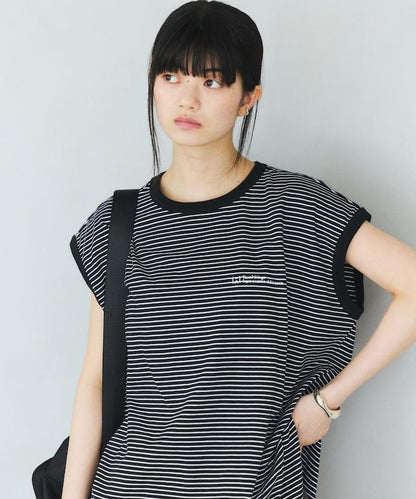 細條紋 法式袖 PIN BORDER FRENCH SLEEVE TEE T恤
