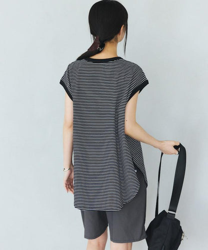 細條紋 法式袖 PIN BORDER FRENCH SLEEVE TEE T恤