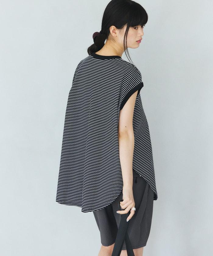 細條紋 法式袖 PIN BORDER FRENCH SLEEVE TEE T恤