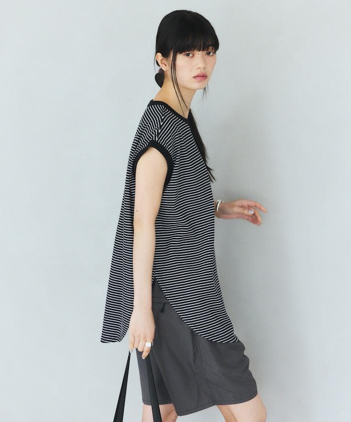 細條紋 法式袖 PIN BORDER FRENCH SLEEVE TEE T恤