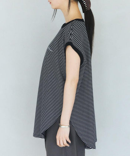 細條紋 法式袖 PIN BORDER FRENCH SLEEVE TEE T恤