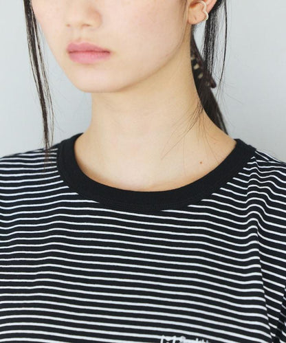 細條紋 法式袖 PIN BORDER FRENCH SLEEVE TEE T恤