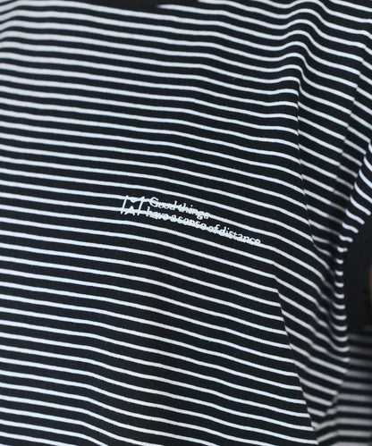 細條紋 法式袖 PIN BORDER FRENCH SLEEVE TEE T恤