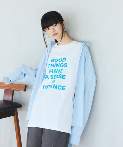 寬鬆廓形 概念LOGO印花 T恤 CONCEPT LOGO PRINT TEE