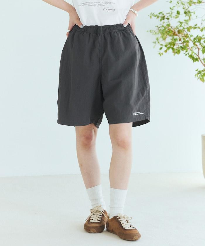 基礎Logo尼龍寬鬆短褲 BASIC LOGO SHORTS