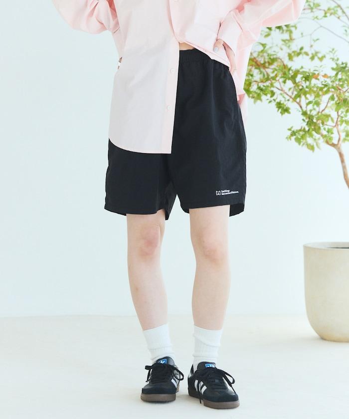 基礎Logo尼龍寬鬆短褲 BASIC LOGO SHORTS