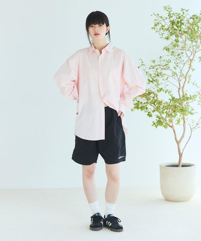 基礎Logo尼龍寬鬆短褲 BASIC LOGO SHORTS