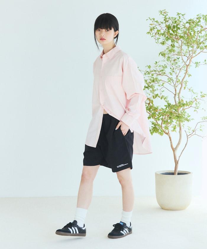 基礎Logo尼龍寬鬆短褲 BASIC LOGO SHORTS