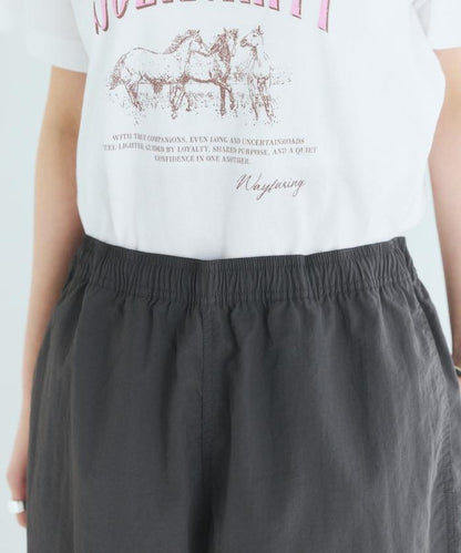 基礎Logo尼龍寬鬆短褲 BASIC LOGO SHORTS