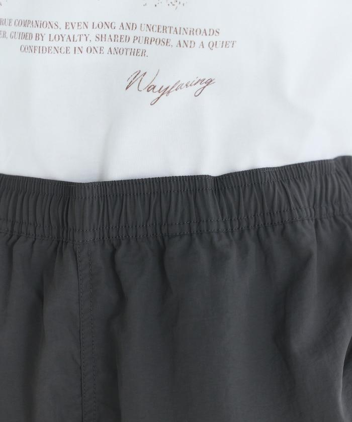 基礎Logo尼龍寬鬆短褲 BASIC LOGO SHORTS