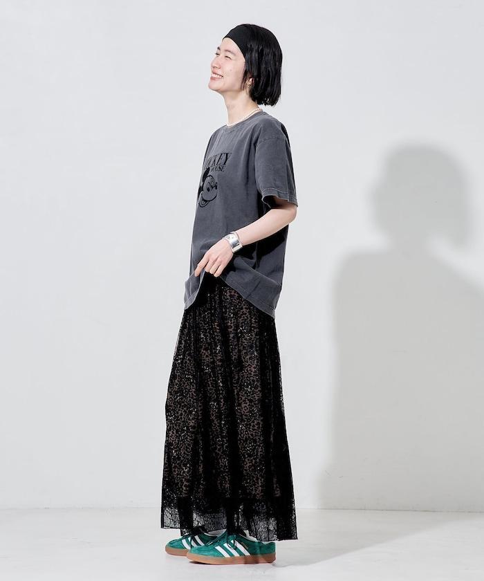 雙面 美人魚廓形 蕾絲 半身裙