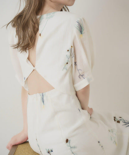 網絡限定 SOLASE BLOOM ONEPIECE 連衣裙