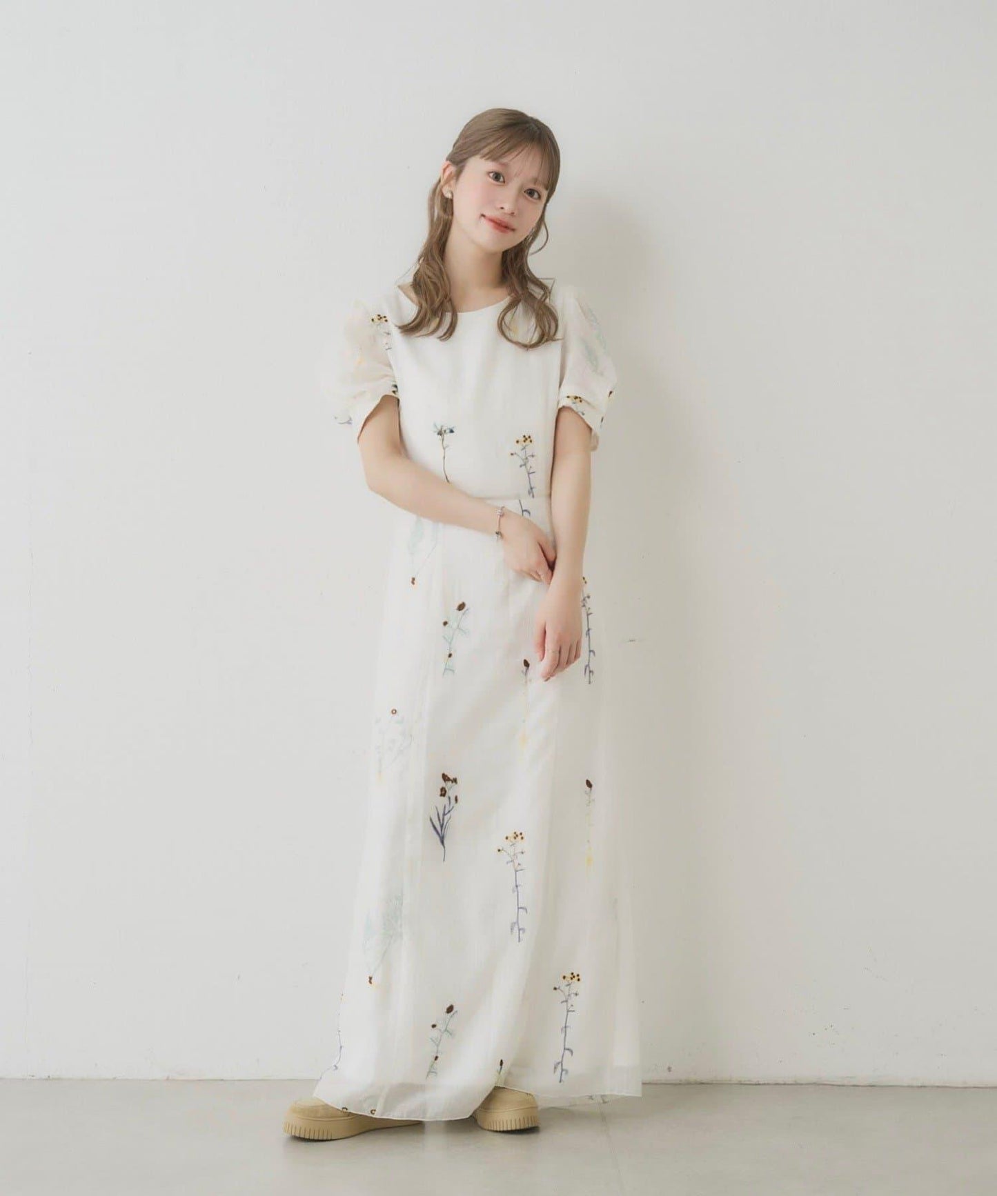 網絡限定 SOLASE BLOOM ONEPIECE 連衣裙