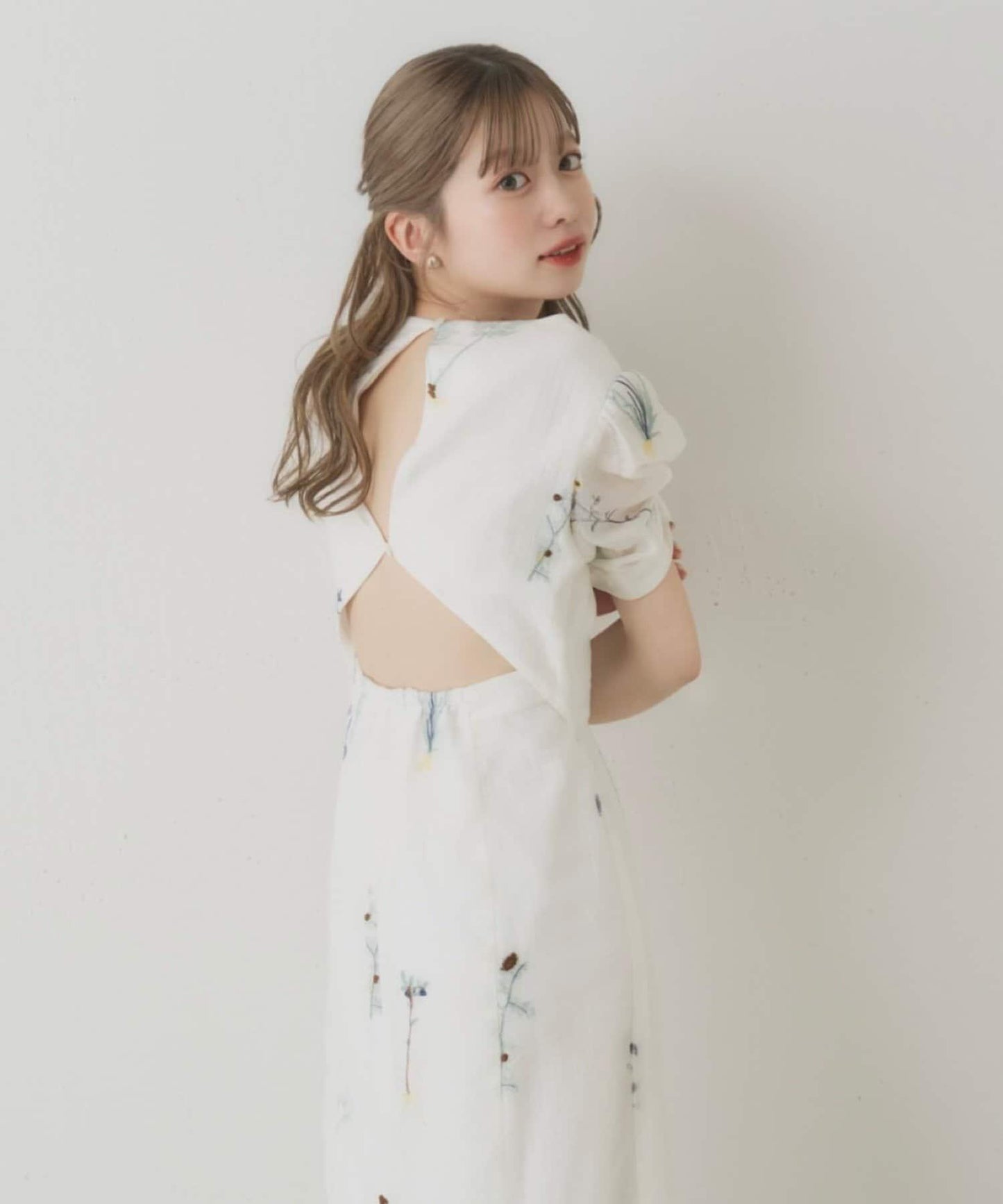 網絡限定 SOLASE BLOOM ONEPIECE 連衣裙