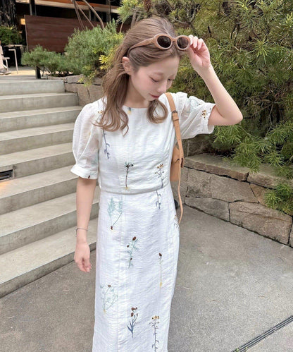 網絡限定 SOLASE BLOOM ONEPIECE 連衣裙