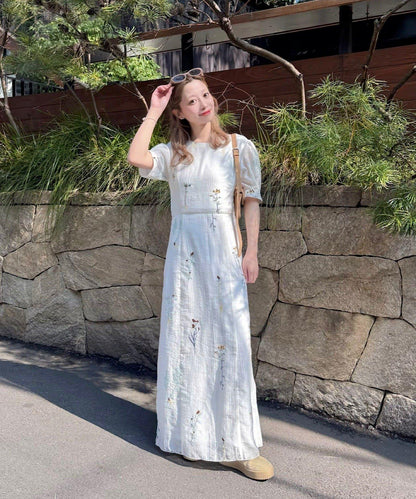 網絡限定 SOLASE BLOOM ONEPIECE 連衣裙
