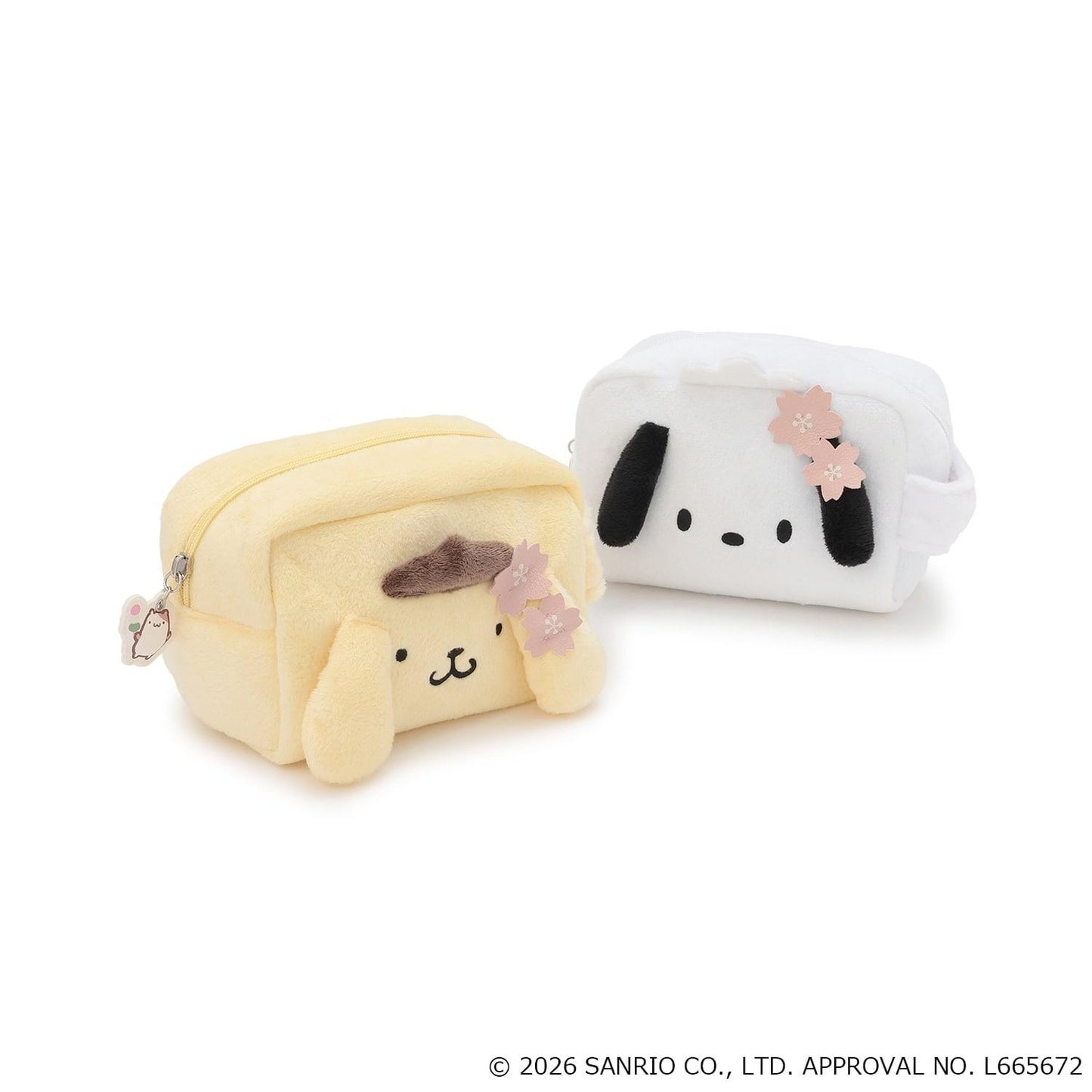 サンリオキャラクターズ（三麗鷗角色） 臉部造型化妝包 LG款