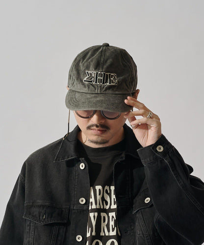 deep 6panel cap greek 棒球帽