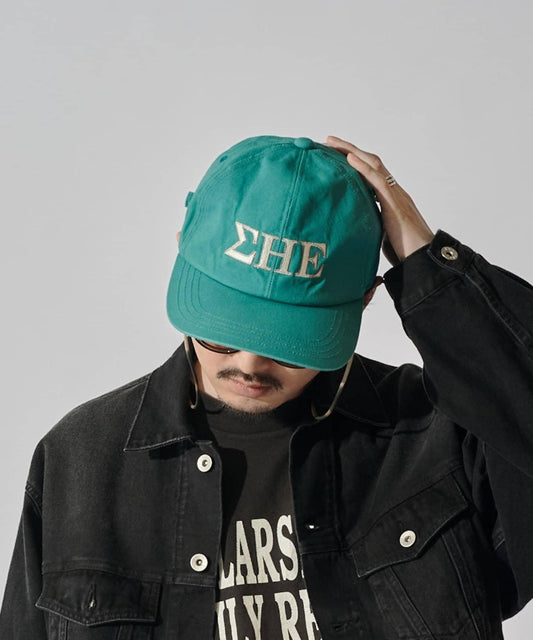 deep 6panel cap greek 棒球帽