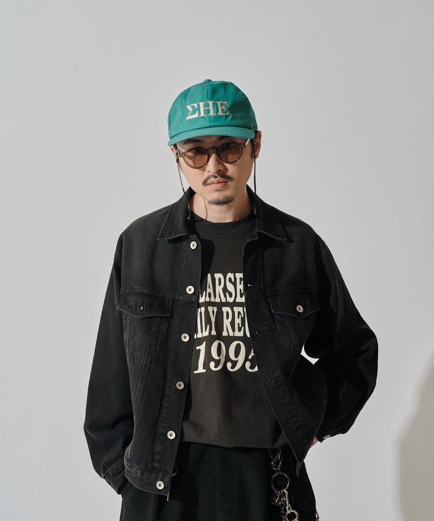 deep 6panel cap greek 棒球帽