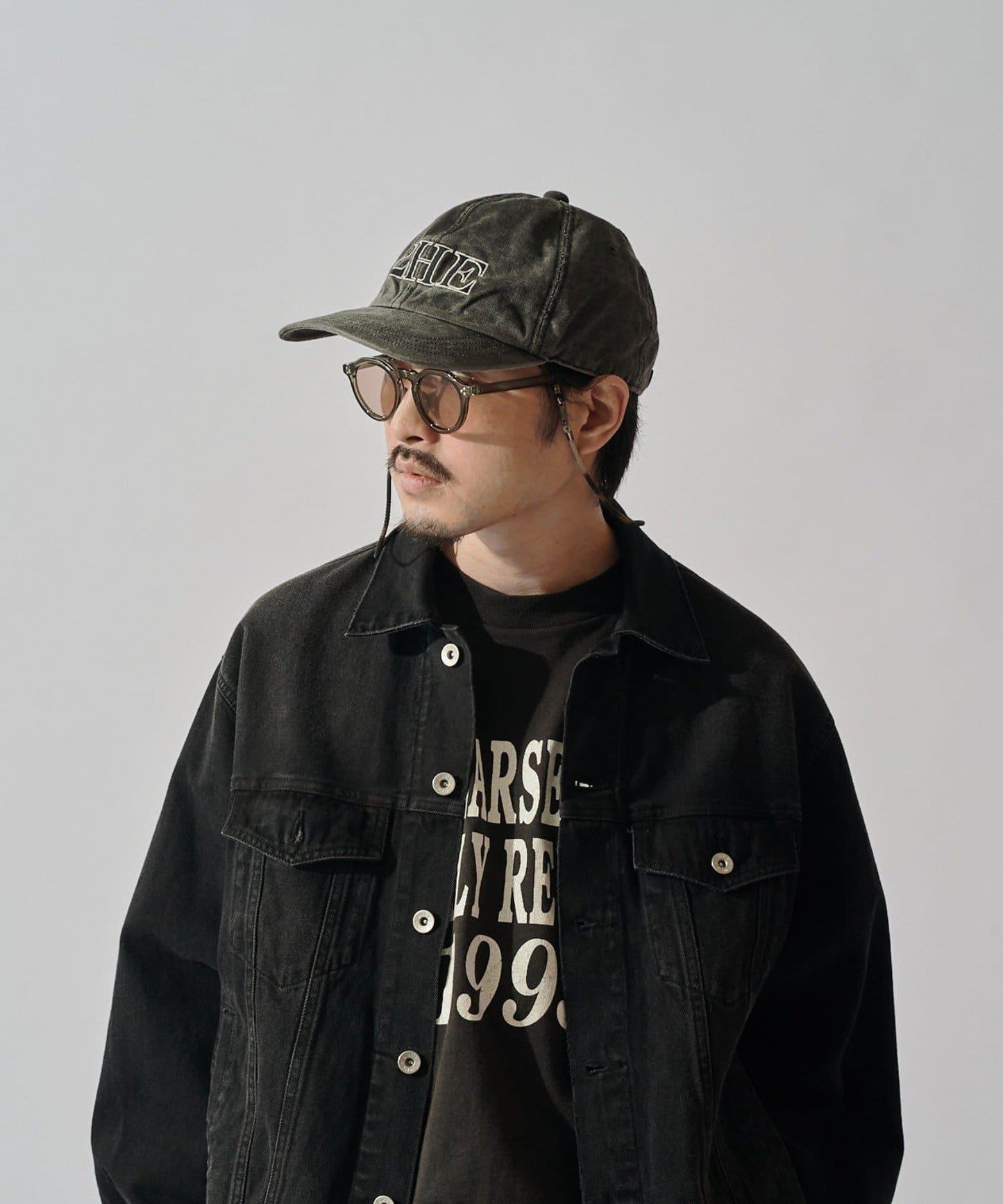 deep 6panel cap greek 棒球帽