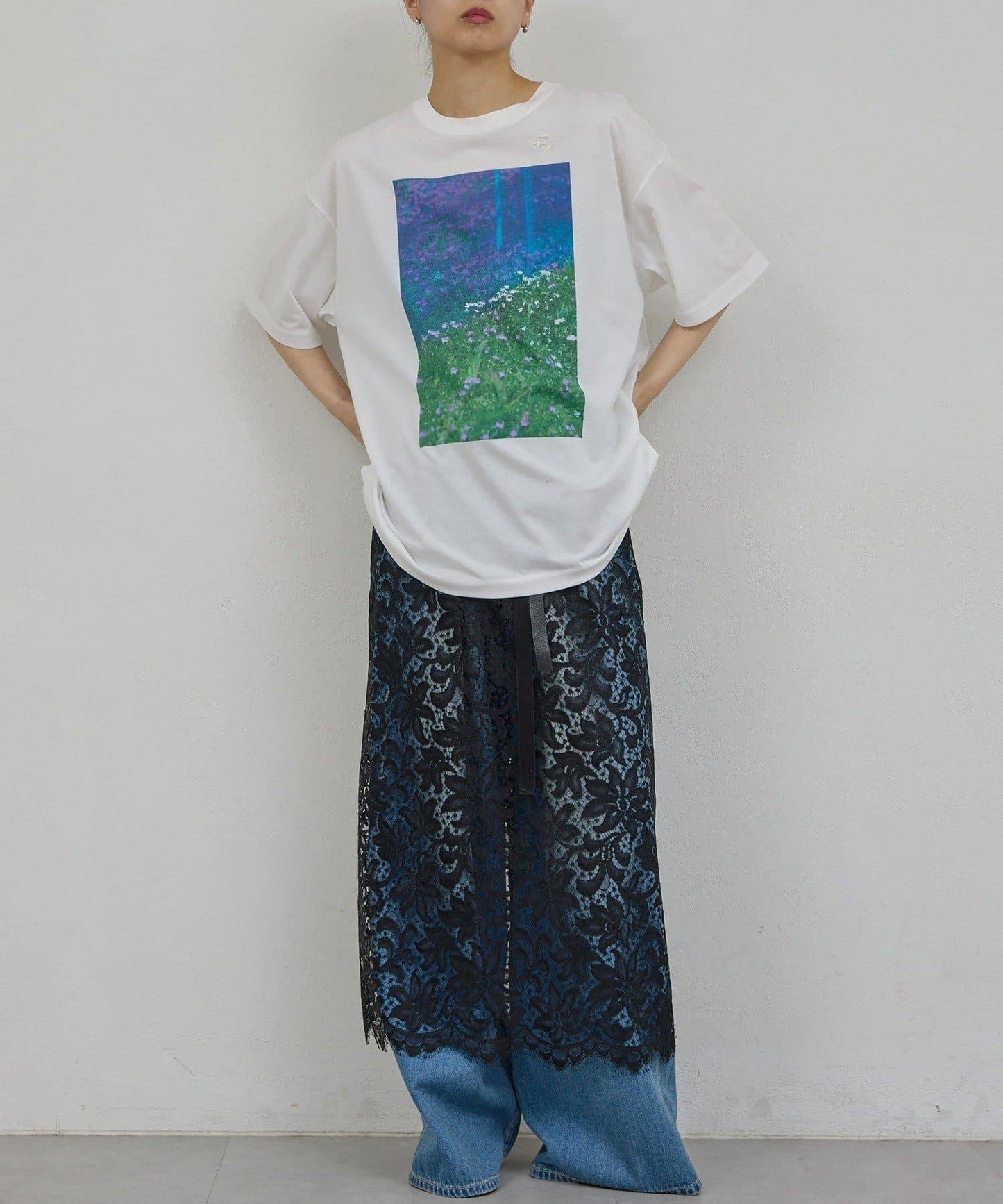 PEAS 照片圖案 Tee