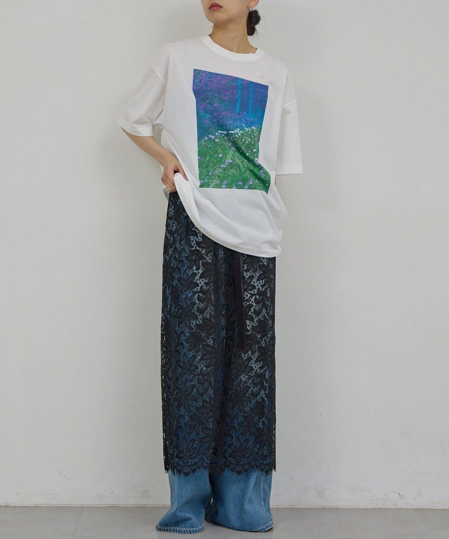 PEAS 照片圖案 Tee