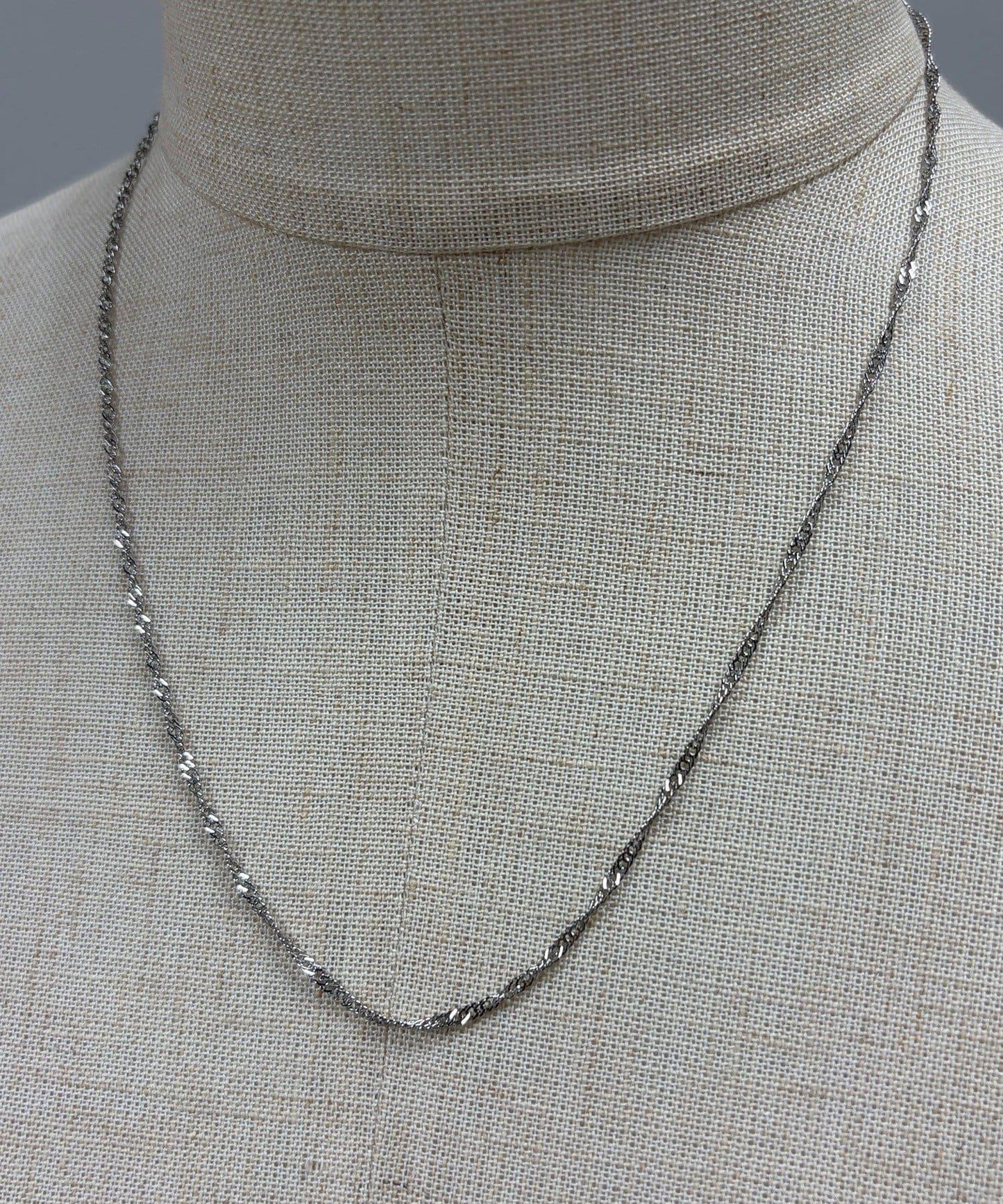 stainless steel 鏈條單鏈項鍊