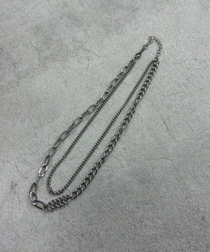 stainless steel 雙層設計 項鍊