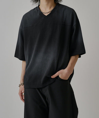 做舊風 Football Tee T恤