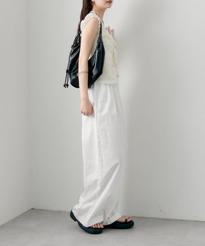 蕾絲蝴蝶結設計 上衣 TOPS