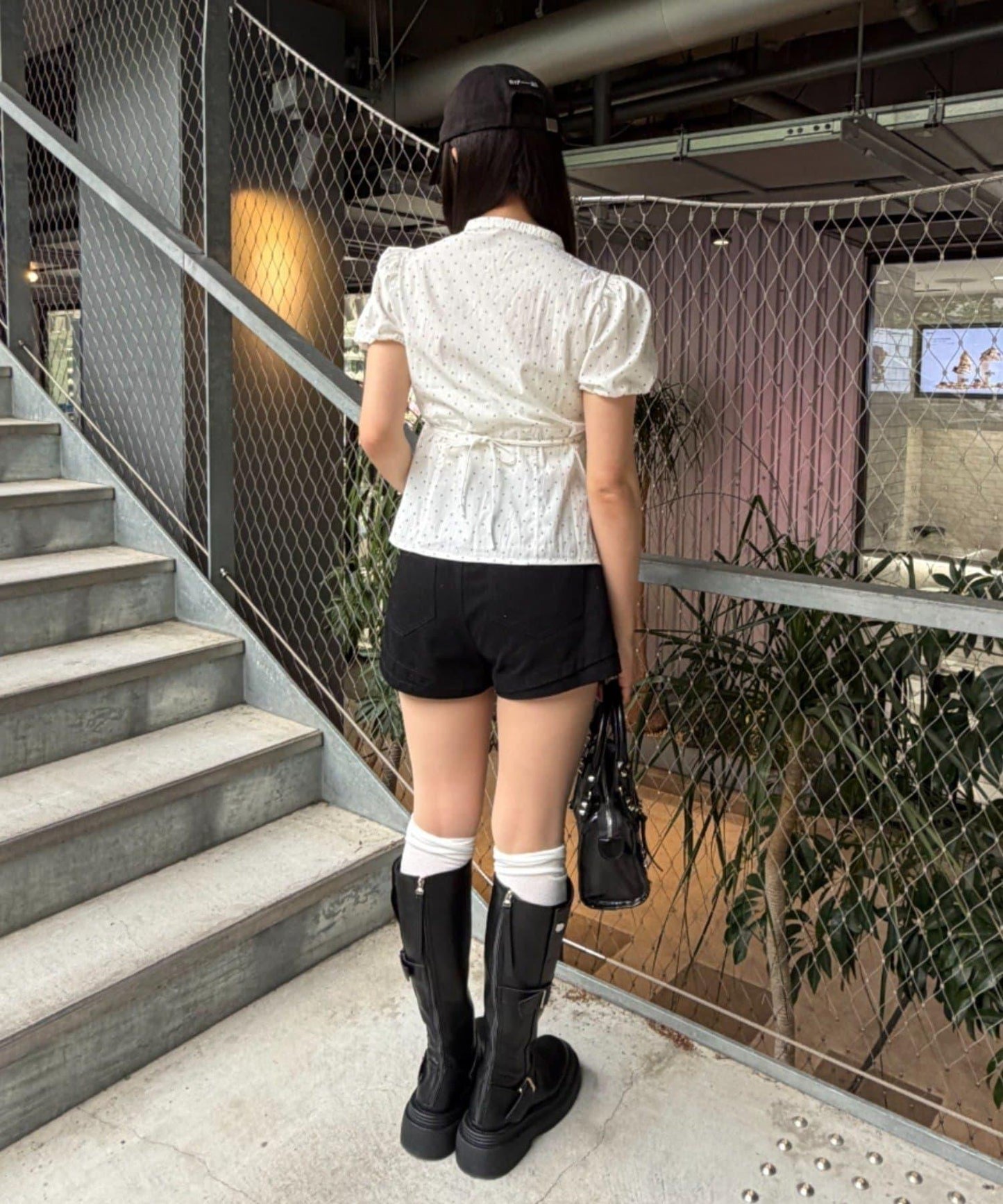 開襟荷葉邊襯衫（五色可選）