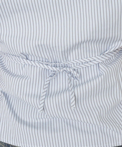 胸部刺繡 合身版型 短袖襯衫