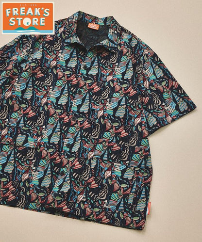 FREAK'S STORE for BEACH & FES 再生尼龍 短袖襯衫