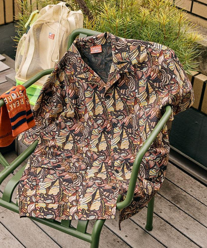 FREAK'S STORE for BEACH & FES 再生尼龍 短袖襯衫