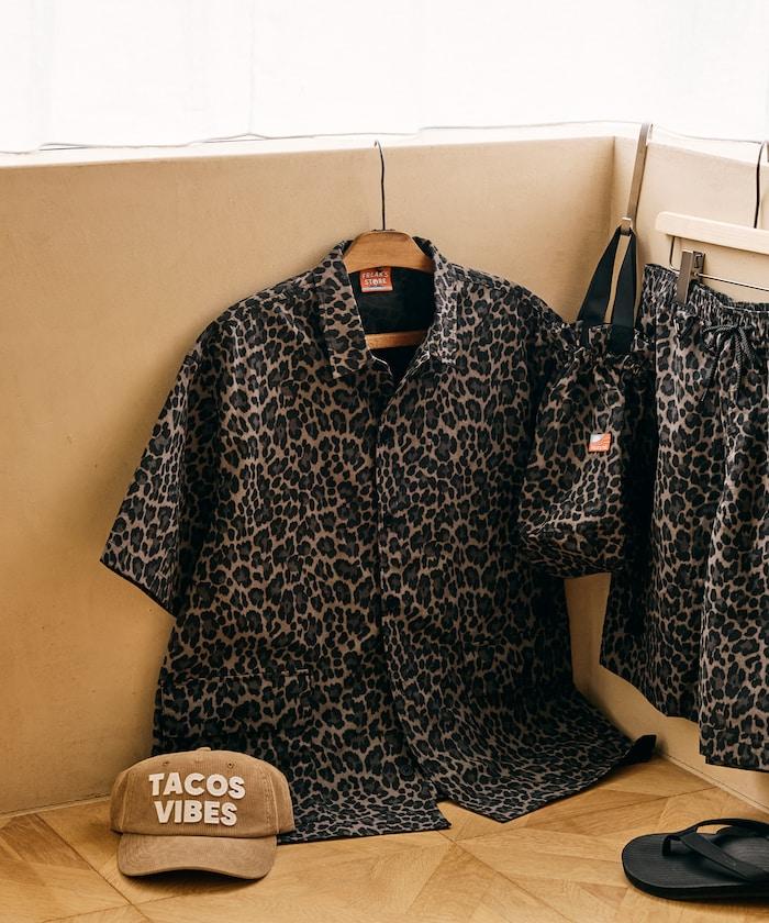 FREAK'S STORE for BEACH & FES 再生尼龍 短袖襯衫