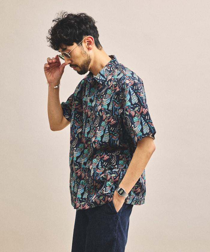 FREAK'S STORE for BEACH & FES 再生尼龍 短袖襯衫