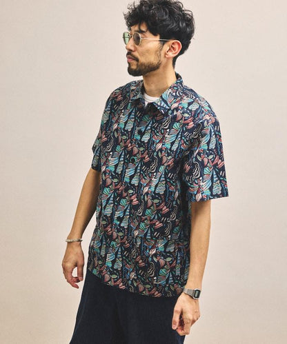 FREAK'S STORE for BEACH & FES 再生尼龍 短袖襯衫