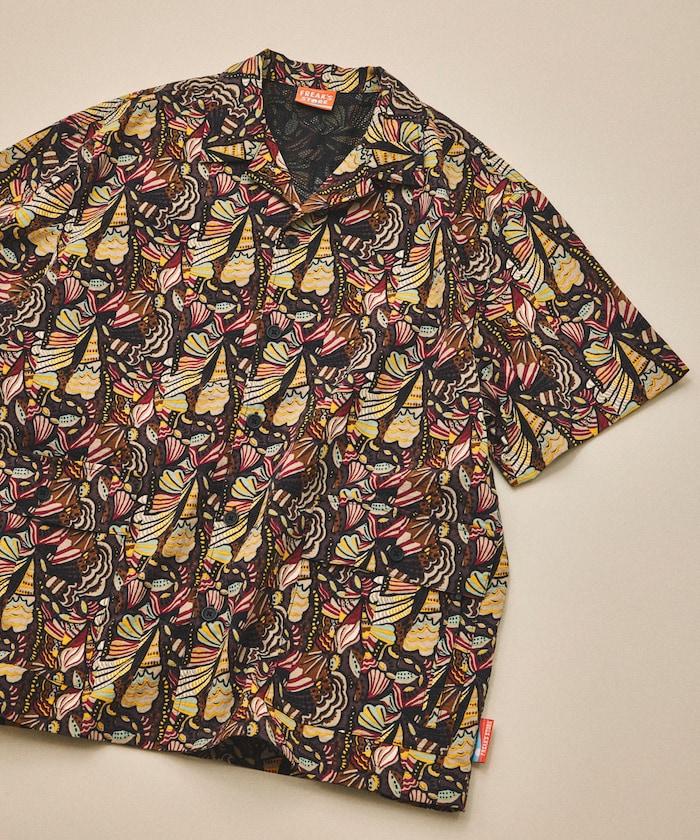 FREAK'S STORE for BEACH & FES 再生尼龍 短袖襯衫