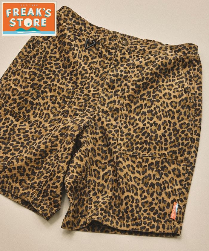 FREAK'S STORE for BEACH & FES 夏季燈芯絨休閒短褲