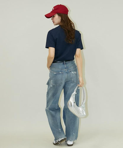 ハート クロスステッチ Tシャツ　限定展開